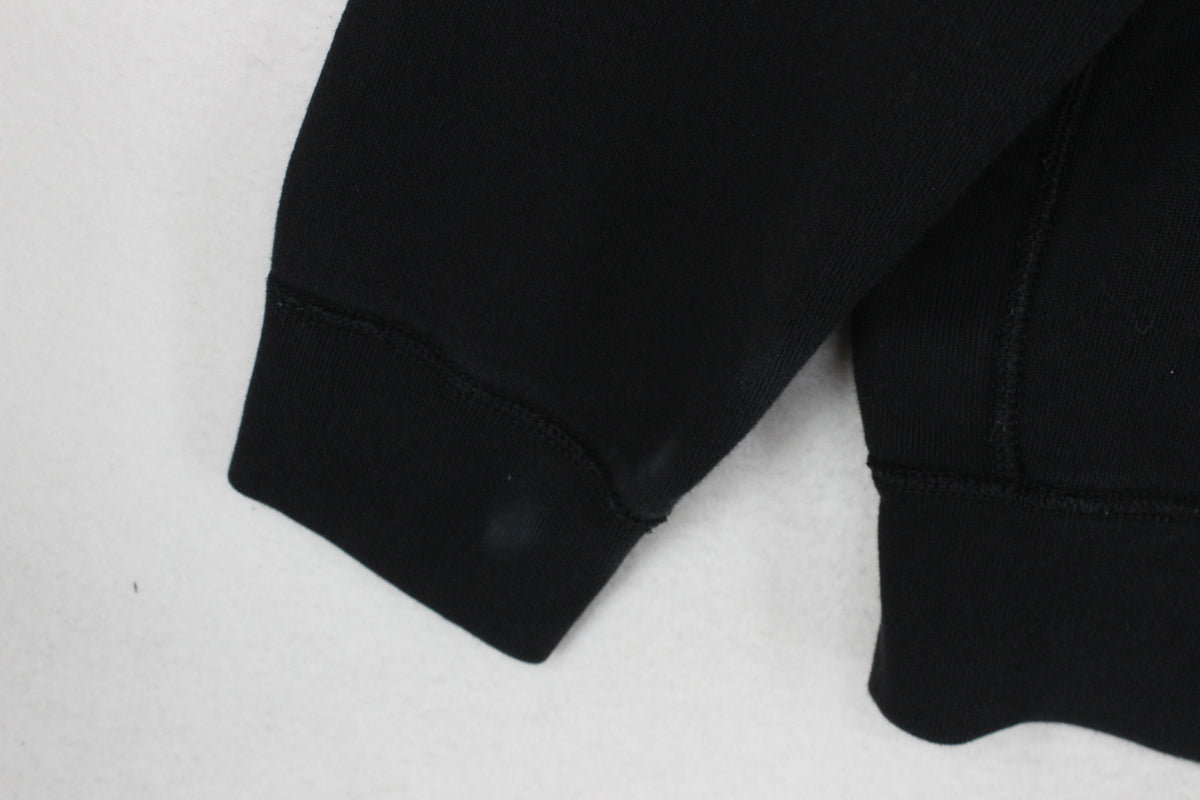 Mens Hoodie Full Zip Hooded Drawstring Logo