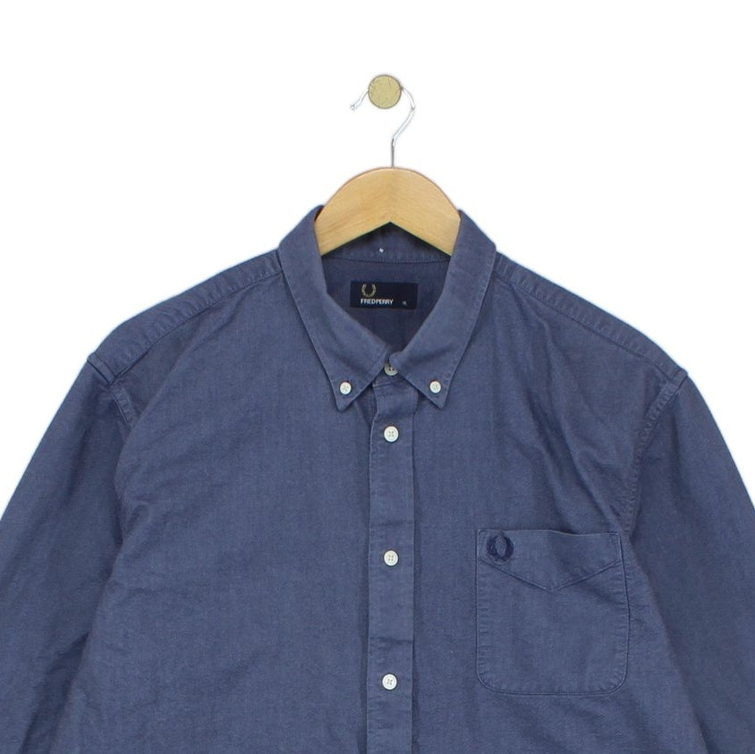 Mens Oxford Shirt Button Up Long Sleeve Classic