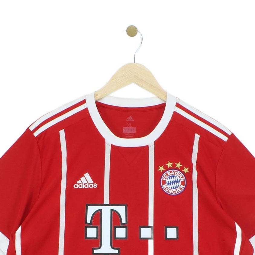 Mens Bayern Munich 2017-18 Football Shirt Home Jersey