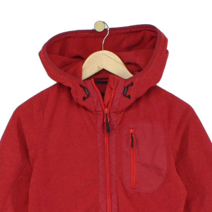 Womens Fleece Jacket Outdoor Hooded