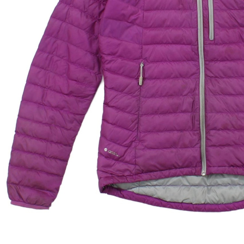 Womens Microlight Alpine Quilted Jacket Hooded Down