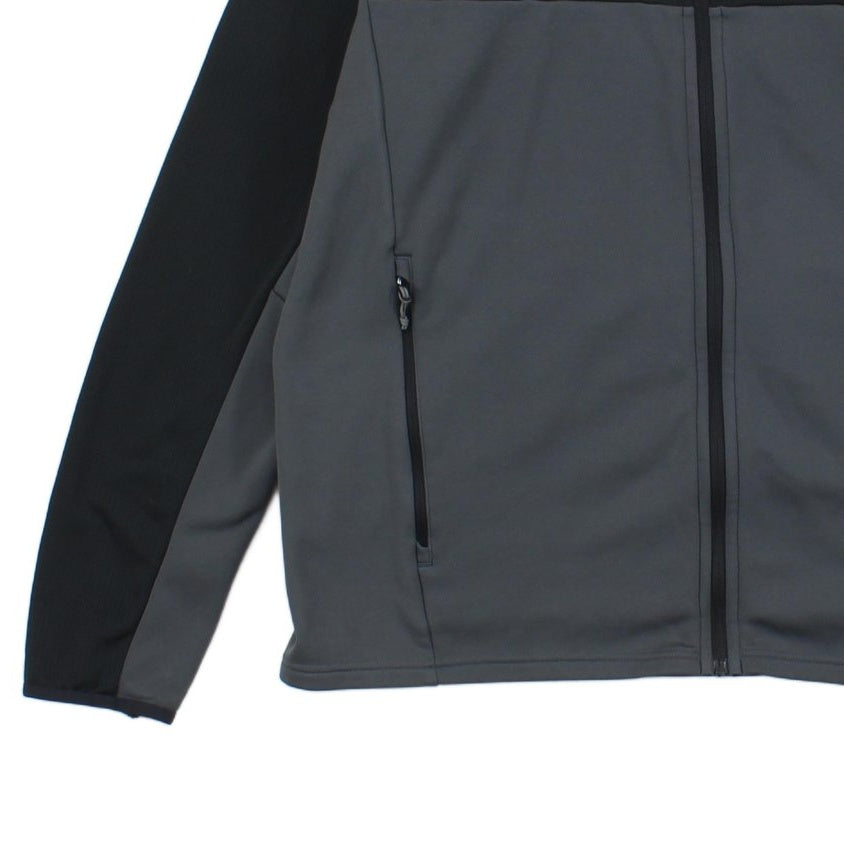 Mens Fleece Jacket Full Zip Hooded Outdoor