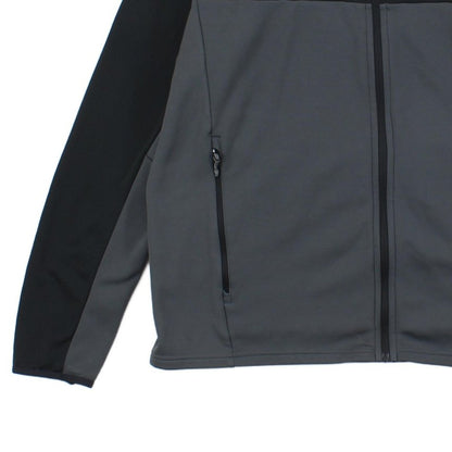Mens Fleece Jacket Full Zip Hooded Outdoor