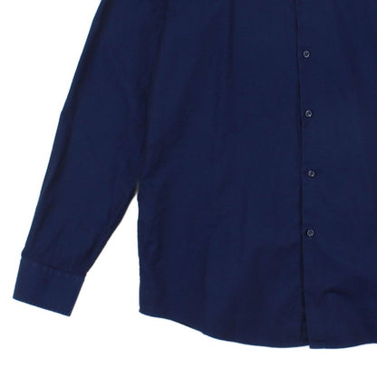 Mens Shirt Slim Fit Long Sleeve Button Up