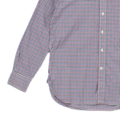 Mens Check Shirt Stretch Classic Fit