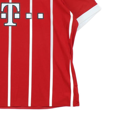 Mens Bayern Munich 2017-18 Football Shirt Home Jersey