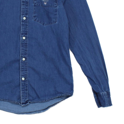 Mens Denim Shirt Button Up