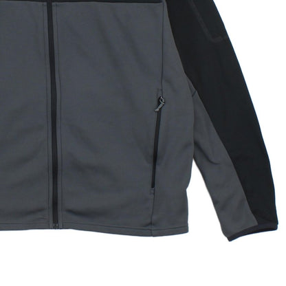 Mens Fleece Jacket Full Zip Hooded Outdoor