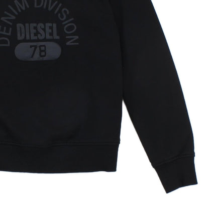Womens Sweatshirt Logo Long Sleeve Crew Neck Cotton