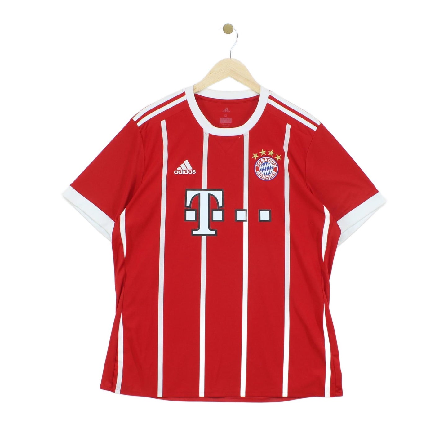 Mens Bayern Munich 2017-18 Football Shirt Home Jersey