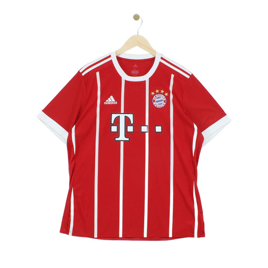 Mens Bayern Munich 2017-18 Football Shirt Home Jersey