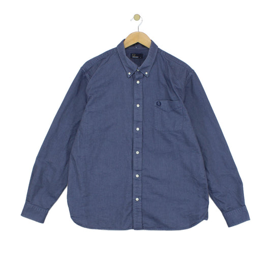 Mens Oxford Shirt Button Up Long Sleeve Classic