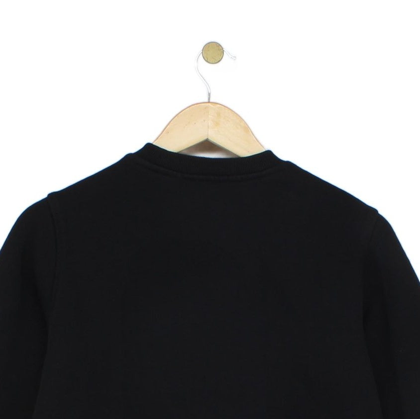Womens Sweatshirt Logo Long Sleeve Crew Neck Cotton