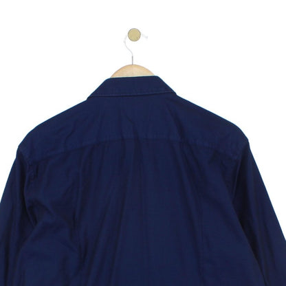 Mens Shirt Slim Fit Long Sleeve Button Up