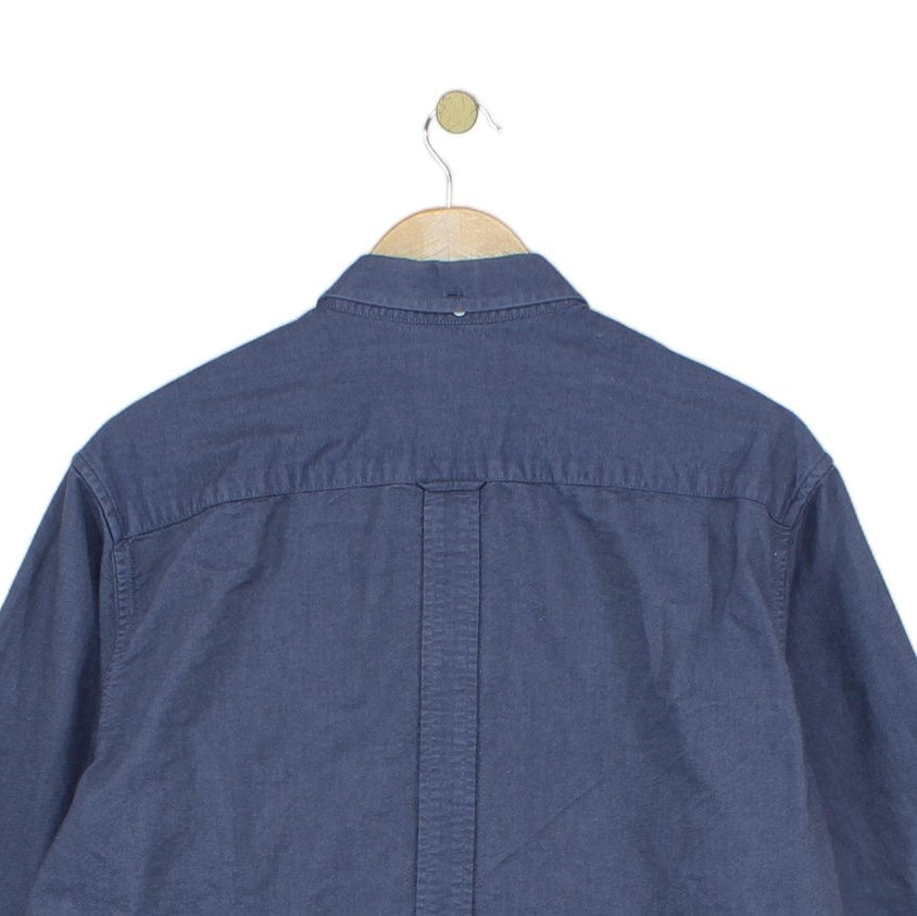 Mens Oxford Shirt Button Up Long Sleeve Classic