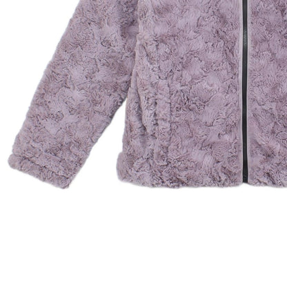 Girls Quilted Jacket Insulated Reversible Fleece