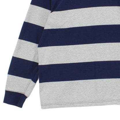 Mens Striped Rugby Shirt Custom Fit