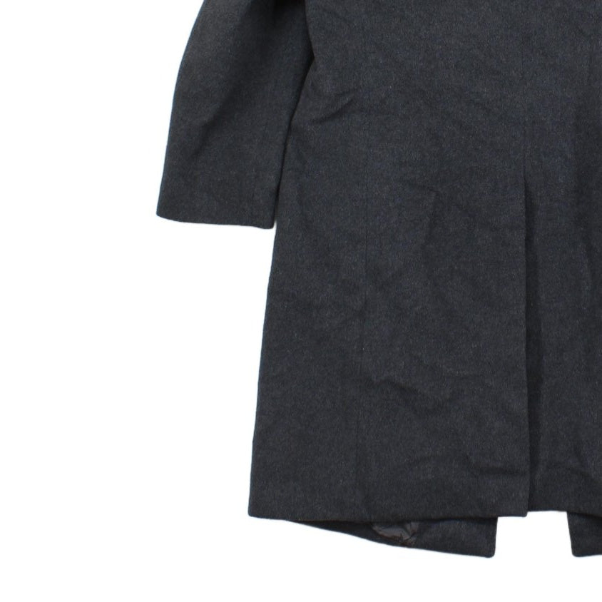 Mens Overcoat Uk Made Long Cashmere Blend