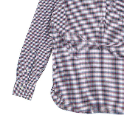 Mens Check Shirt Stretch Classic Fit