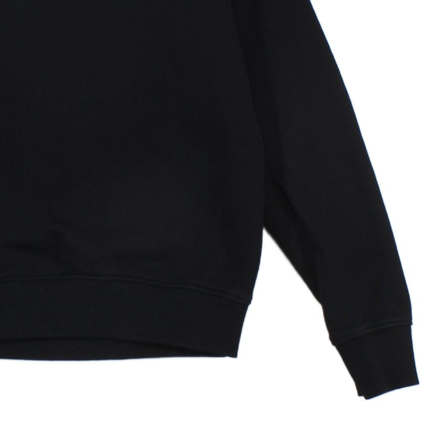 Womens Sweatshirt Logo Long Sleeve Crew Neck Cotton