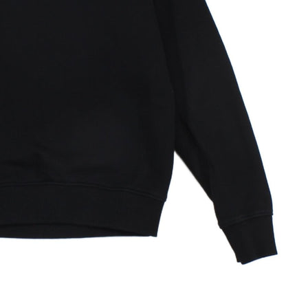 Womens Sweatshirt Logo Long Sleeve Crew Neck Cotton
