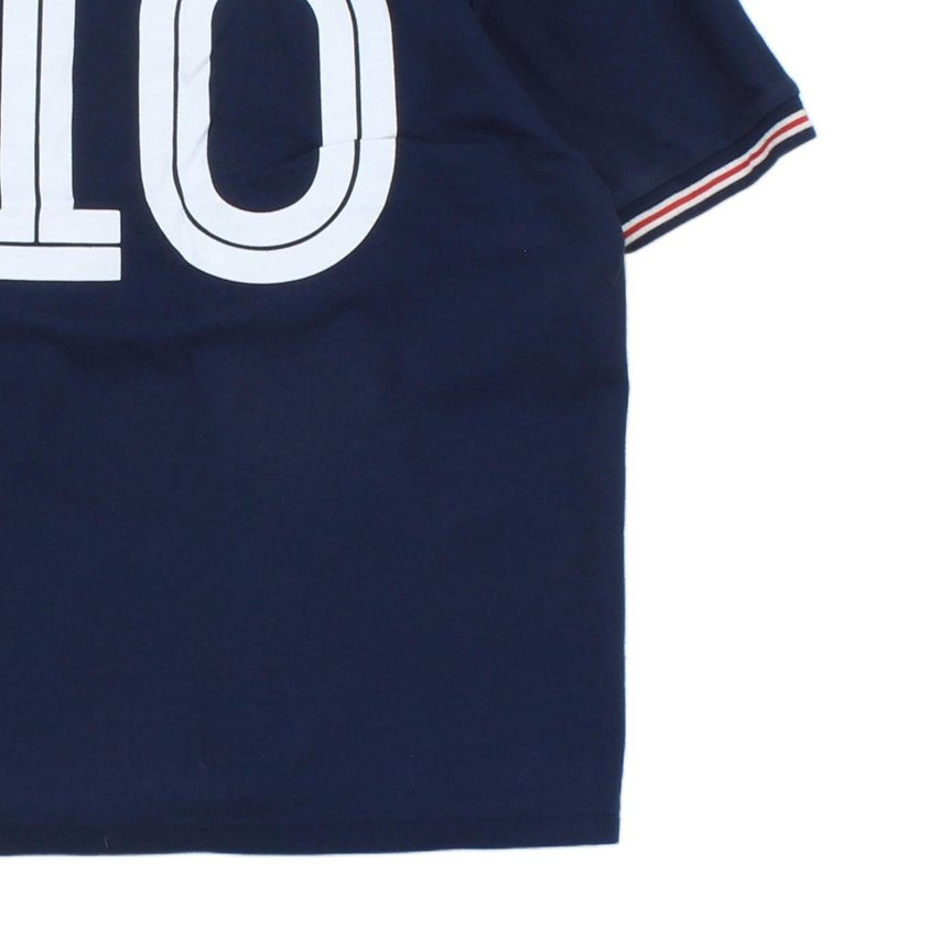 Mens England Polo Shirt Football Retro