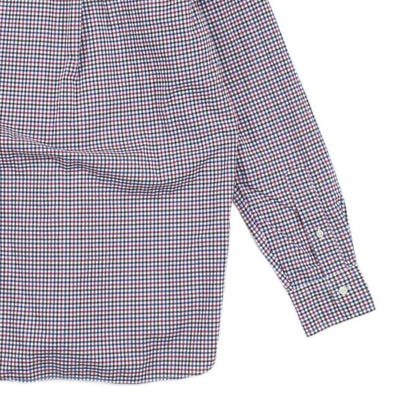 Mens Check Shirt Stretch Classic Fit