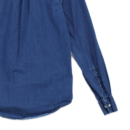Mens Denim Shirt Button Up