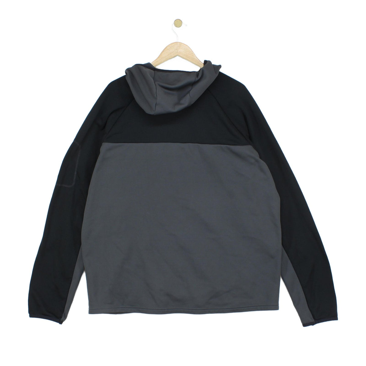 Mens Fleece Jacket Full Zip Hooded Outdoor
