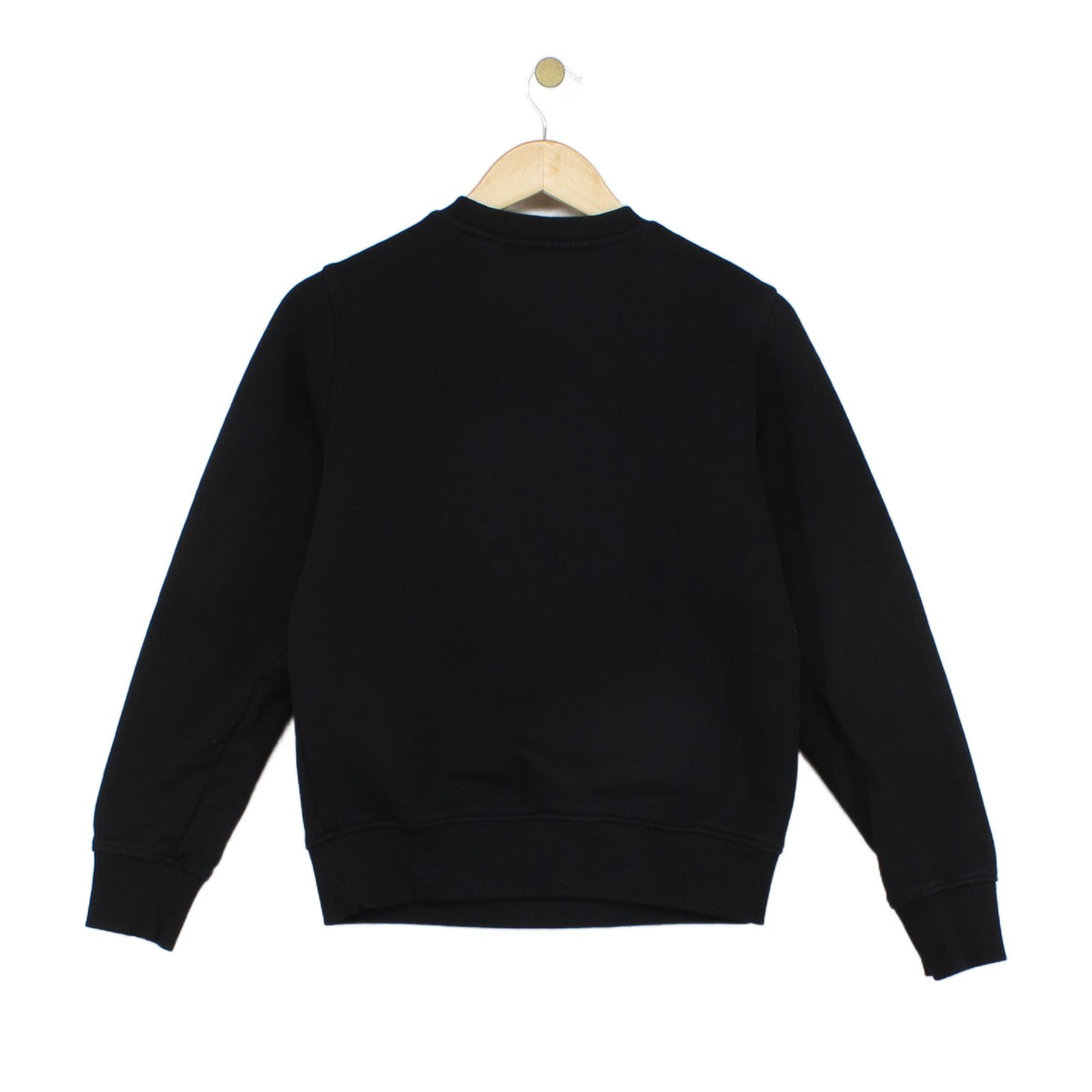 Womens Sweatshirt Logo Long Sleeve Crew Neck Cotton