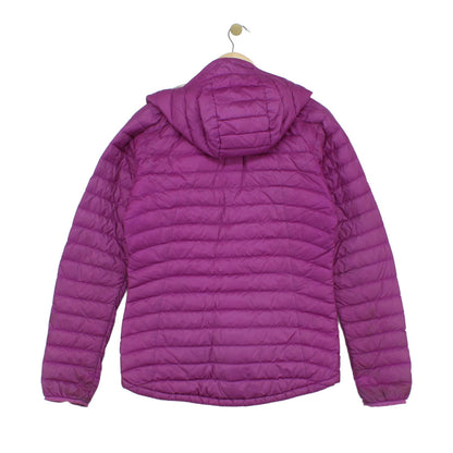 Womens Microlight Alpine Quilted Jacket Hooded Down