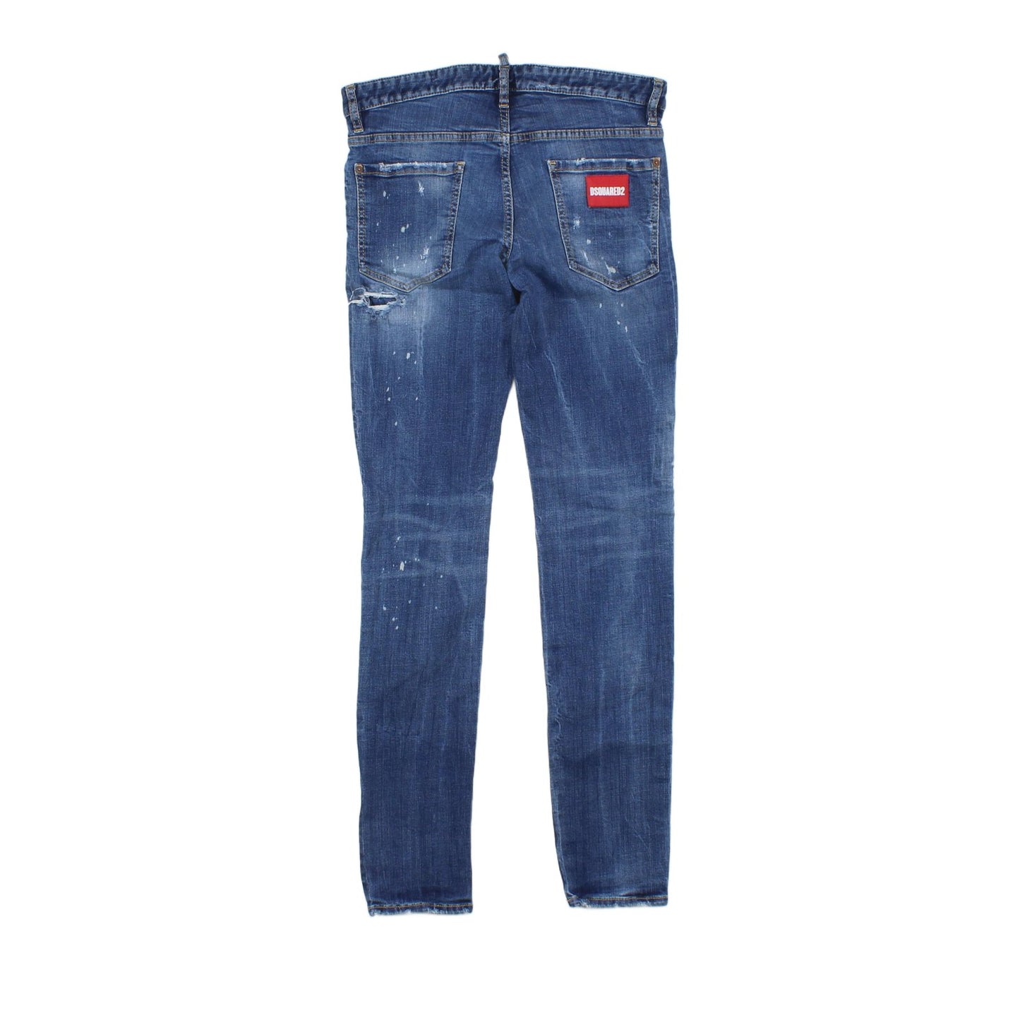 Mens Skinny Jeans Stretch Made In Italy Distressed