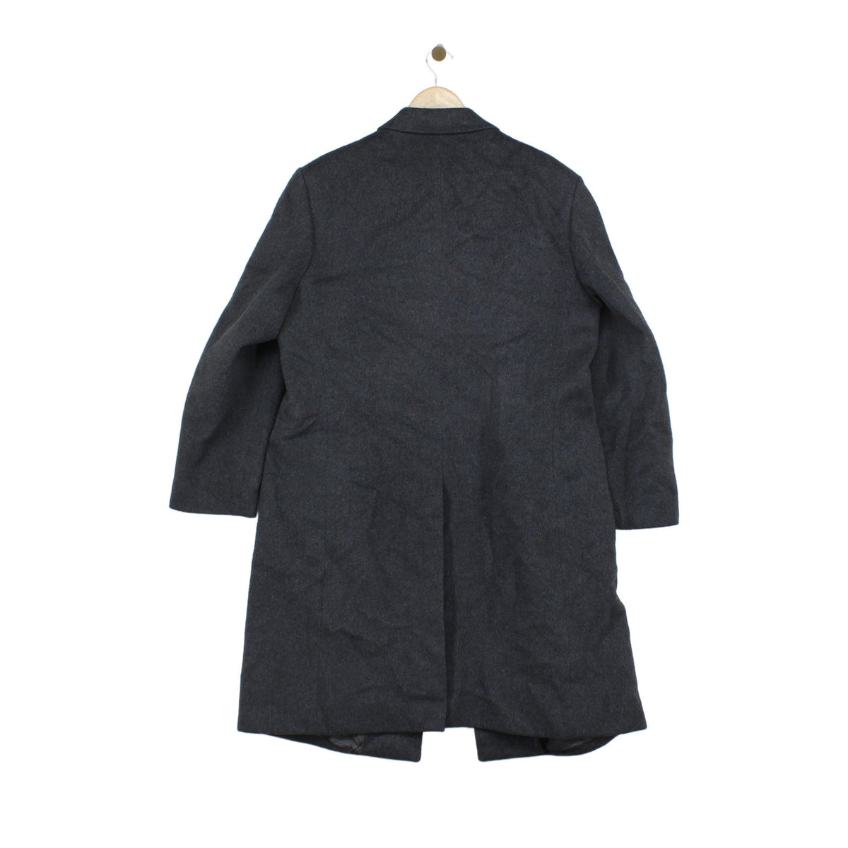 Mens Overcoat Uk Made Long Cashmere Blend