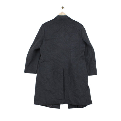 Mens Overcoat Uk Made Long Cashmere Blend