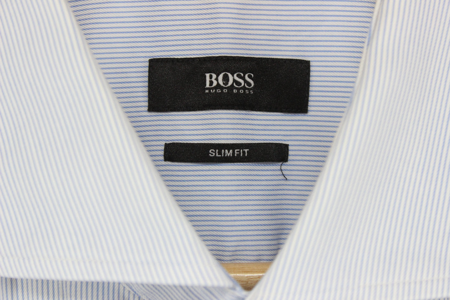 Mens Striped Shirt Slim Fit Long Sleeve