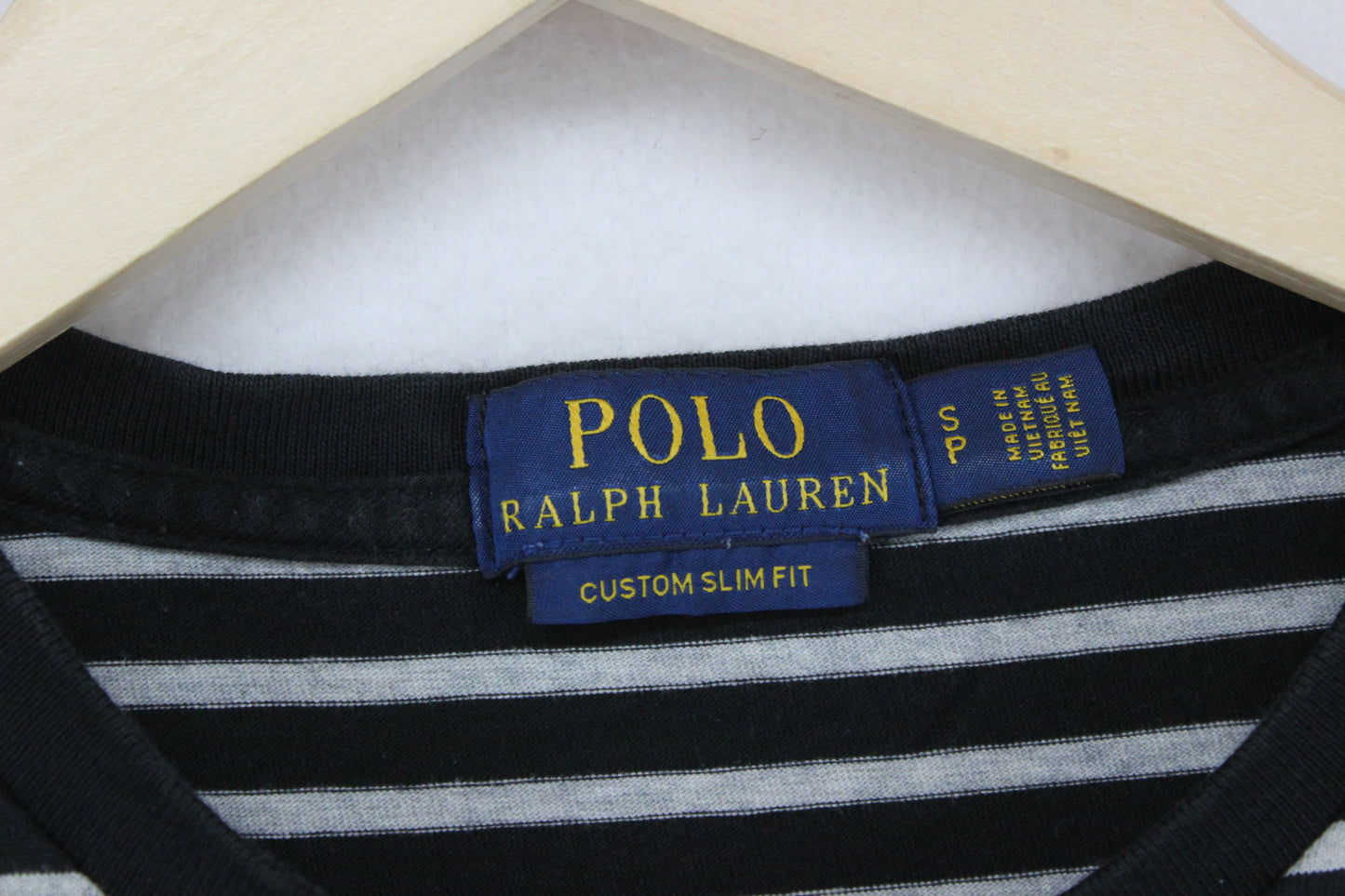 Mens Striped T-Shirt Short Sleeve Slim Fit