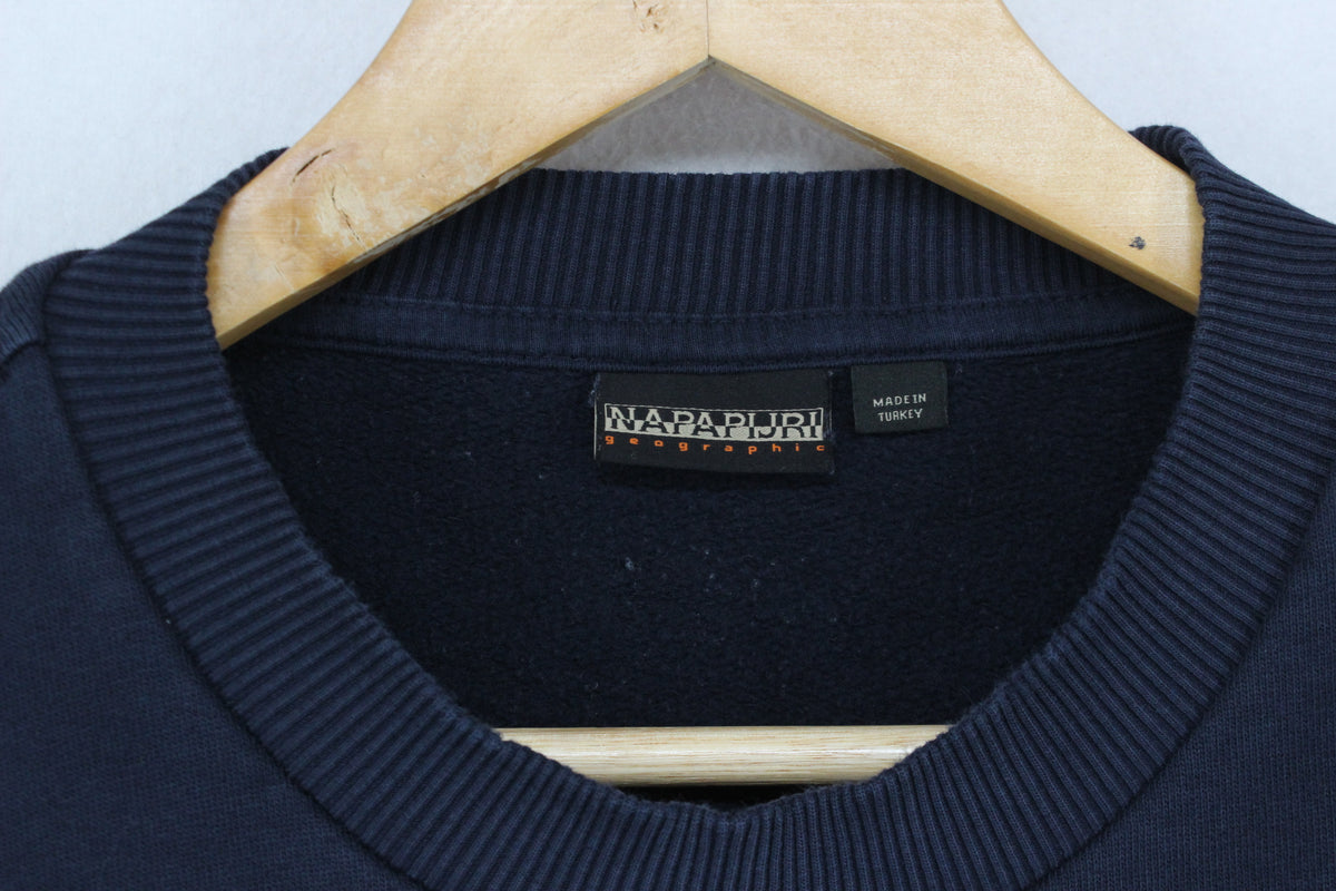Mens Sweatshirt Logo Crew Neck