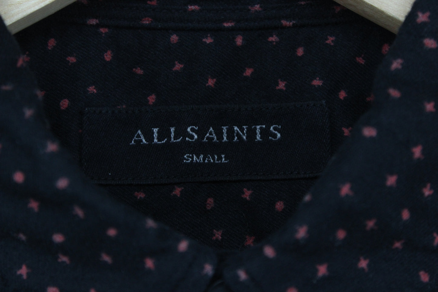 Mens Polka Dot Shirt Long Sleeve Casual