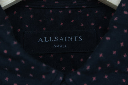 Mens Polka Dot Shirt Long Sleeve Casual
