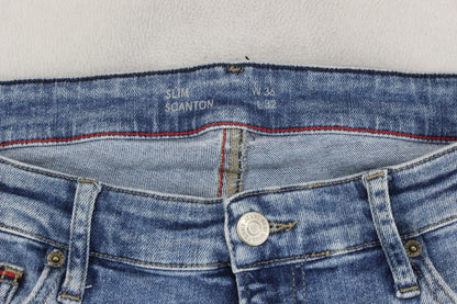 Mens Scanton Jeans Slim Fit Stretch Durable