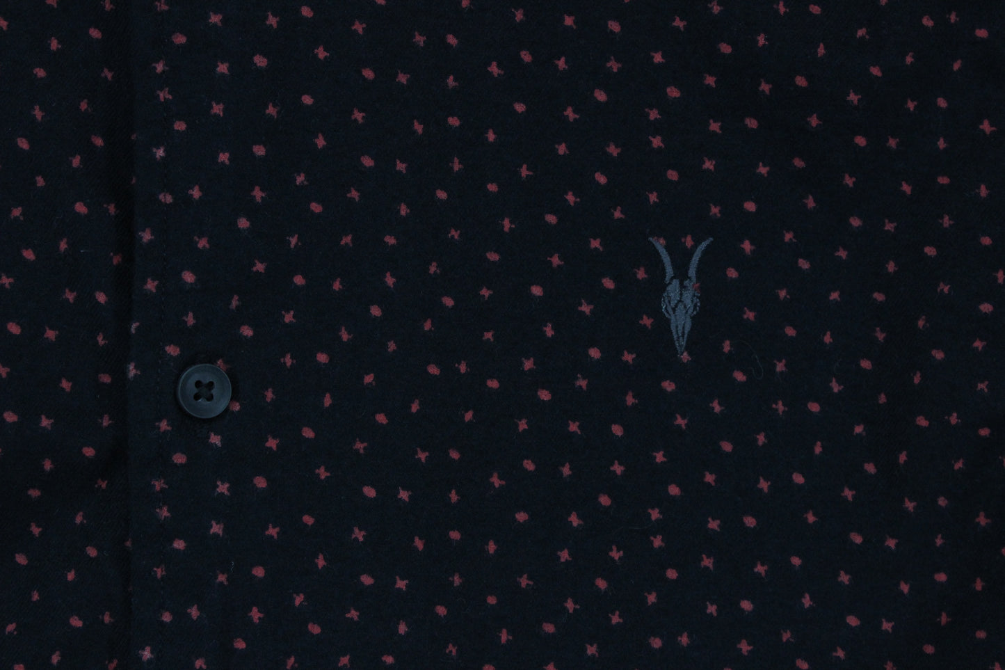 Mens Polka Dot Shirt Long Sleeve Casual