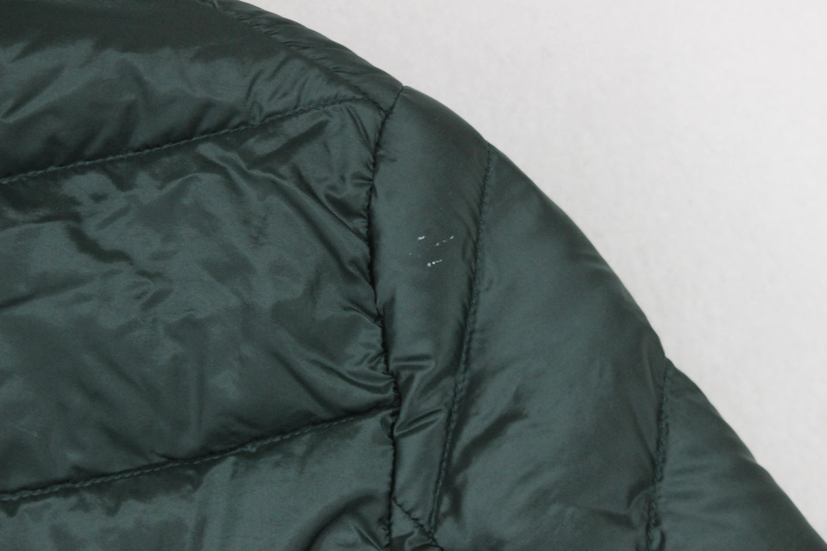 Womens Quilted Jacket Down Full Zip Lightweight Packable