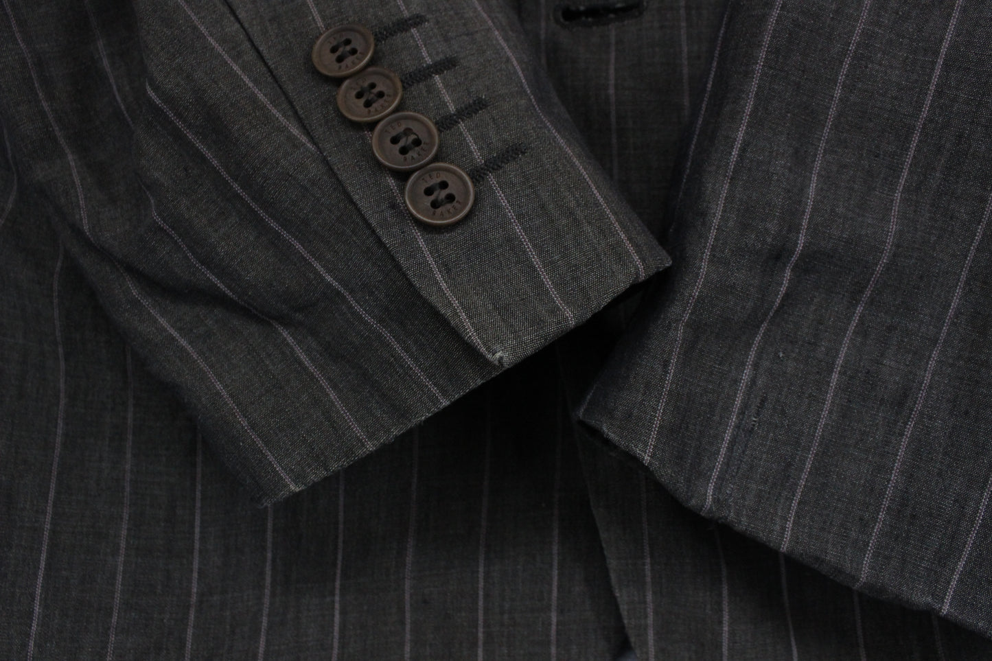 Mens Blazer Pinstripe Formal