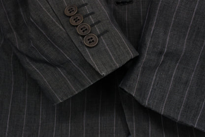 Mens Blazer Pinstripe Formal