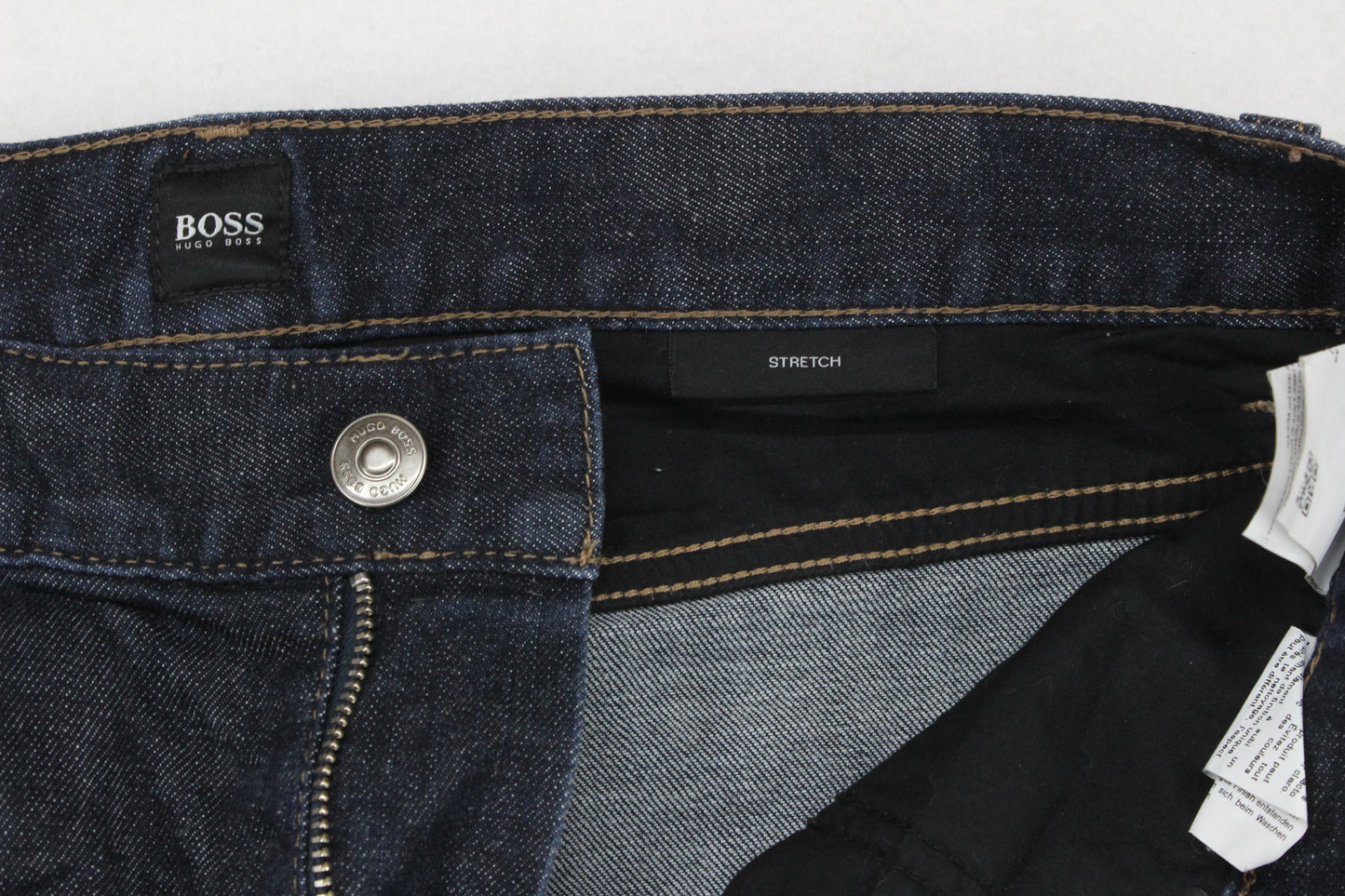 Mens Jeans Stretch Slim Fit Denim