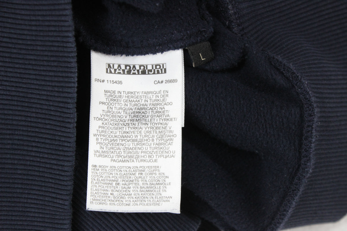 Mens Sweatshirt Logo Crew Neck