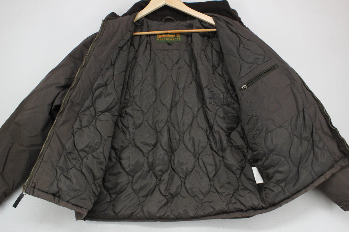 Mens Jacket Weatherguard Full Zip Cotton