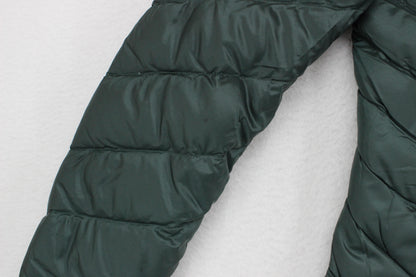 Womens Quilted Jacket Down Full Zip Lightweight Packable