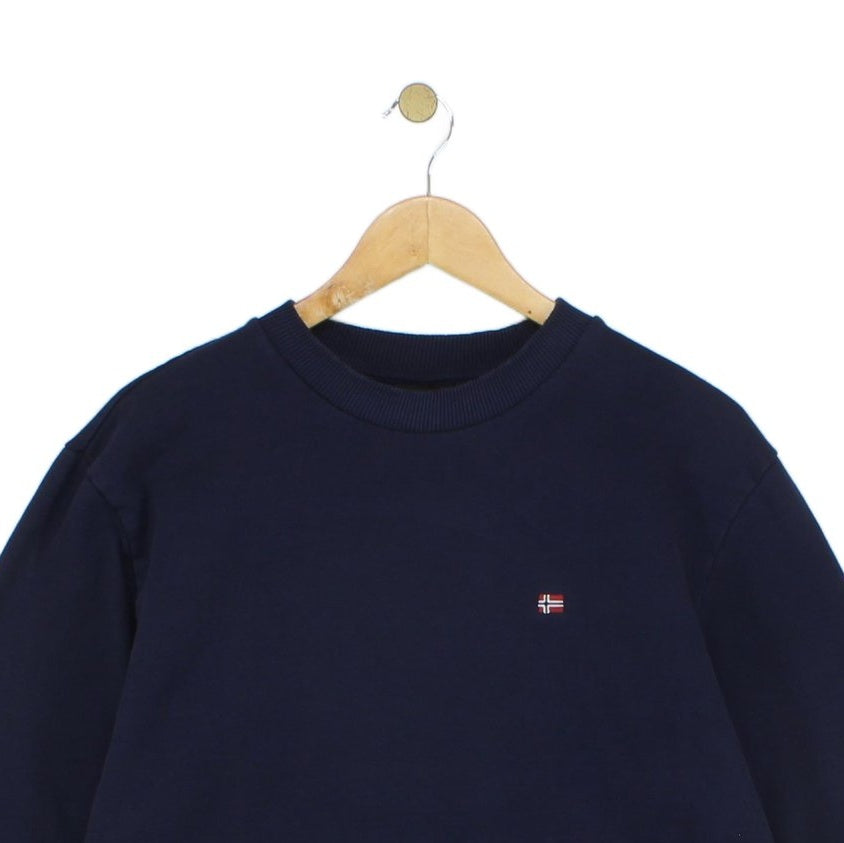 Mens Sweatshirt Logo Crew Neck