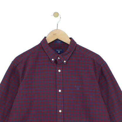 Mens Plaid Shirt Button Down Long Sleeve